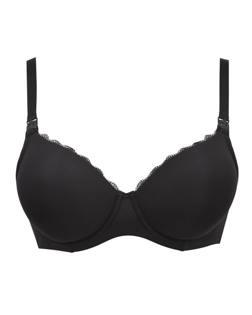 Figleaves Black Flexi Wire Nursing Bra