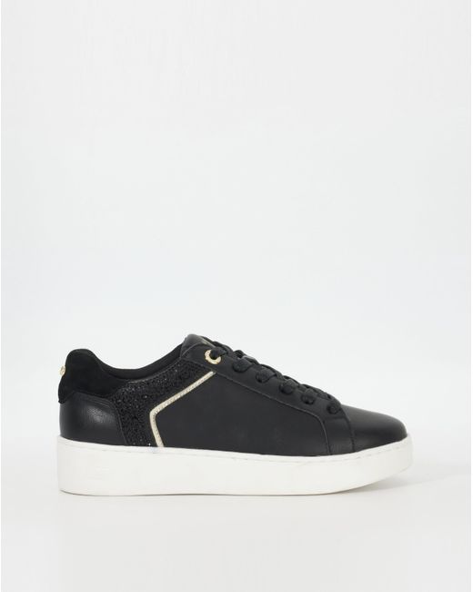 Dune White Platform Trainers D Fit