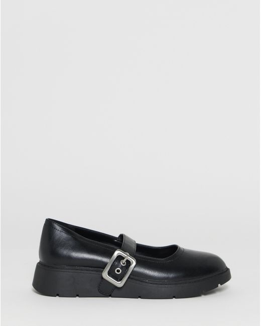 Simply Be Multicolor Wedged Buckle Mary Jane Wide
