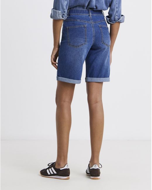 Simply Be Blue 24/7 Knee Short