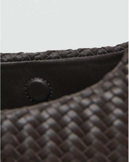 Mango Black Medium Shoulder Bag