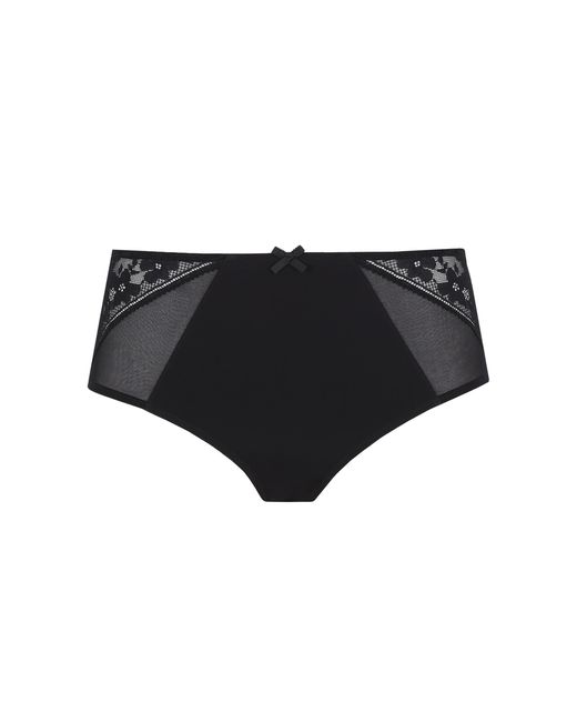Panache Black Celeste Deep Brief