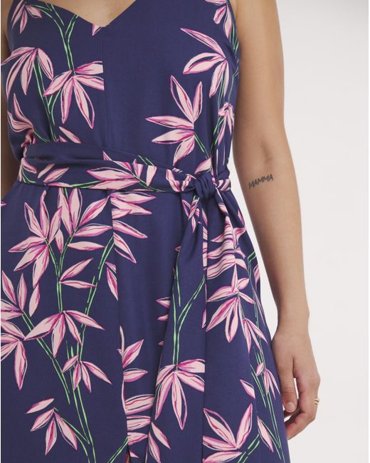 Dancing Leopard Blue Sookie Split Dress