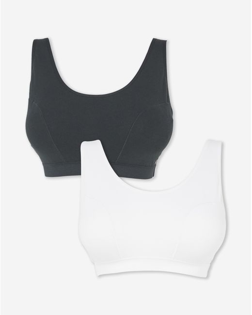 Slimma Black 2 Pack Comfort Tops