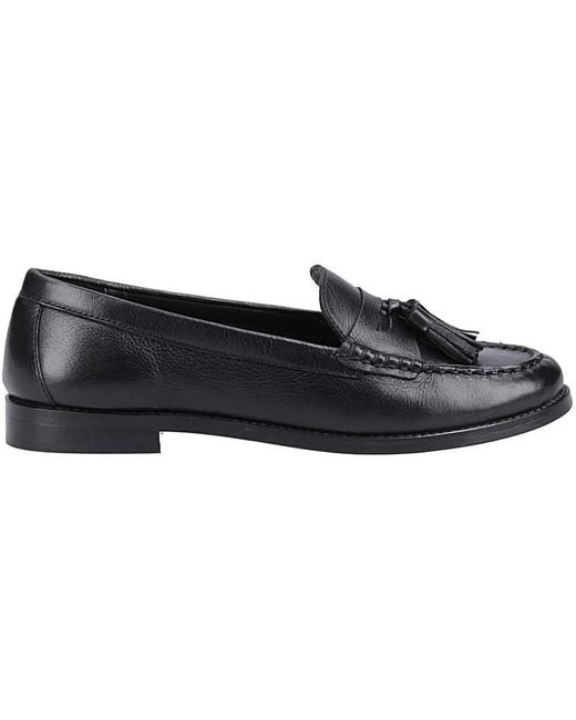 Hush Puppies Black Connie Tassel Loafer