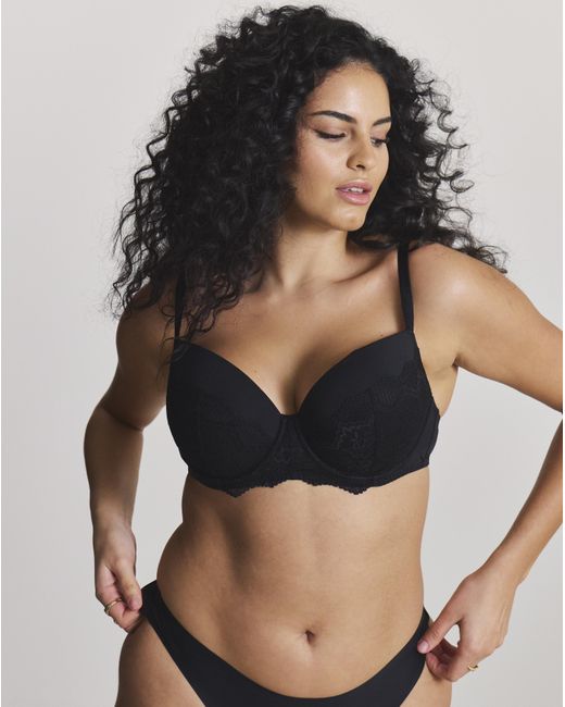 Pretty Secrets Black 2 Pack Boost Plunge Bras