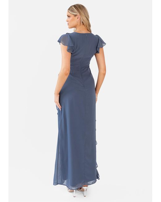 Anaya with love Blue Anaya Plain Dress