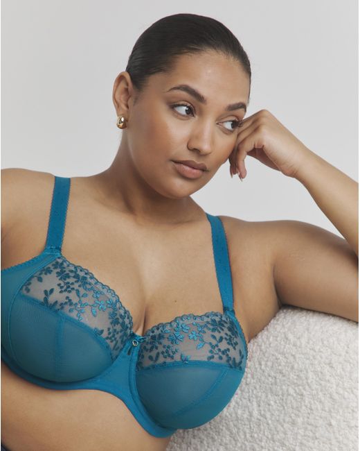 Elomi Blue Zarla Full Cup Wired Bra