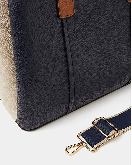 Accessorize Blue Compartment Shoulder Bag