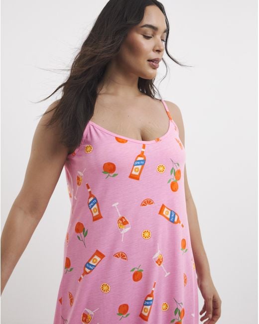 Simply Be Pink Spritz Value Nightie