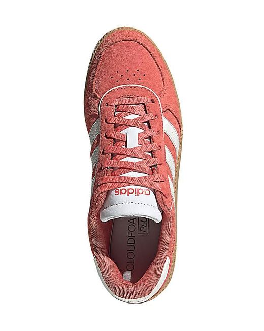 Adidas Red Breaknet Sleek Trainers