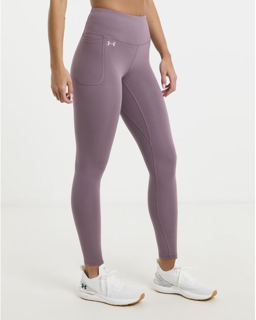 Adidas Purple Under Armour Motion Legging
