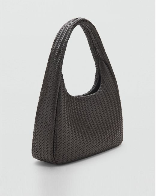 Mango Black Medium Shoulder Bag