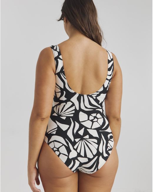MAGISCULPT Brown Illusion Swimsuit