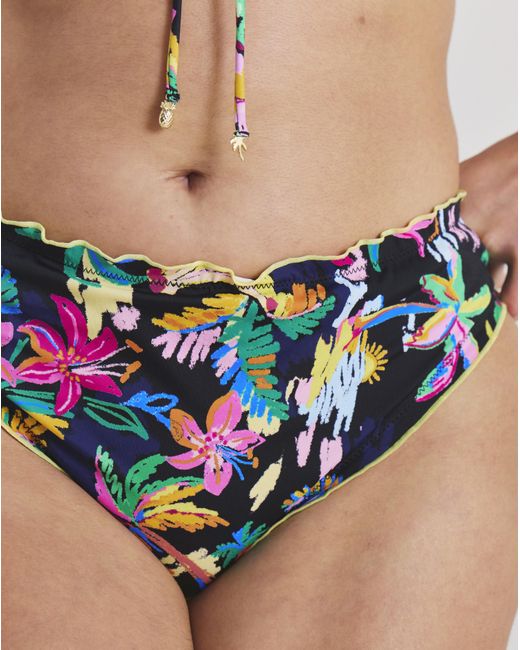 Simply Be Multicolor Edge Detail Bikini Brief
