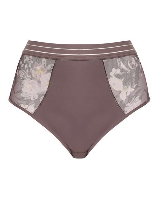 Maison Lejaby Purple Nufit Garden Brief