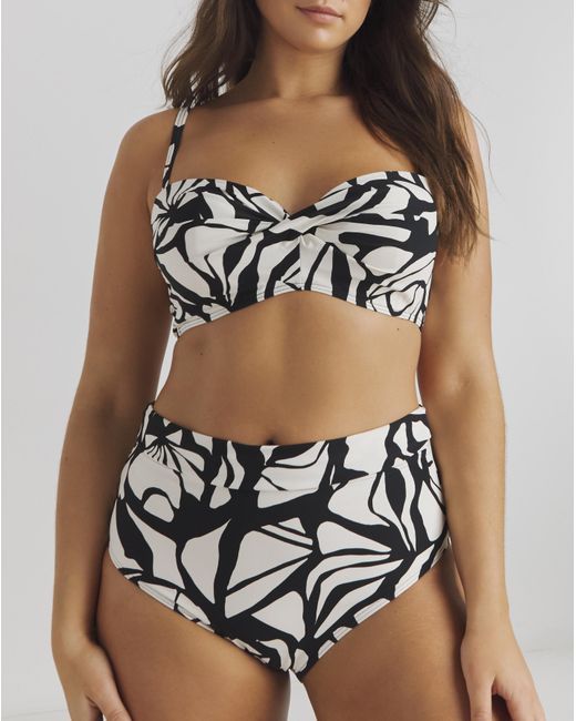MAGISCULPT Black Fold Over Bikini Brief