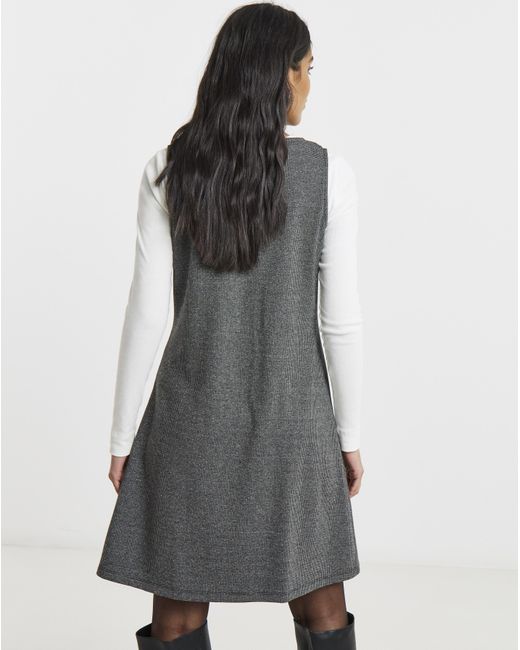Simply Be Multicolor Jersey Jacquard Shift Dress