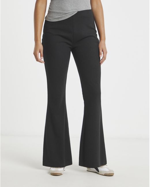 Simply Be White Flared Jogger