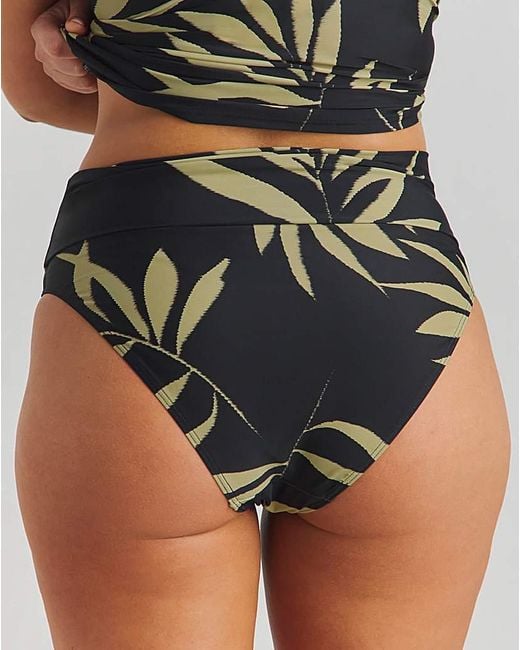 Figleaves Brown Fold Bikini Bottom