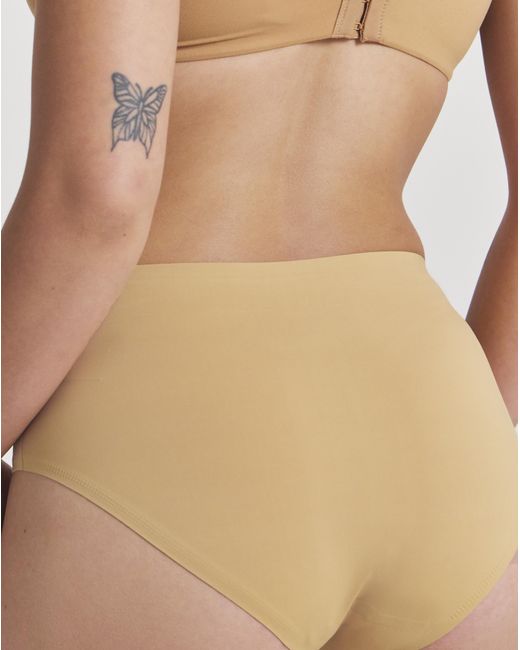 Sloggi Natural (2 Pack) Zero One Midi Knickers