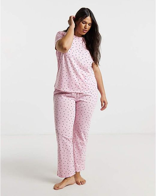 Pretty Secrets Pink Back To Basics Pj Set