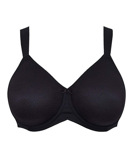 Triumph Black Essential Minimiser Bra