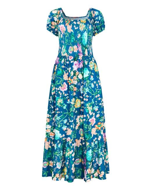 Joe Browns Blue Summer Garden Jersey Dress
