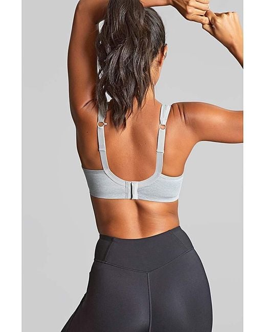 Panache Gray Power Wired Sport Bra