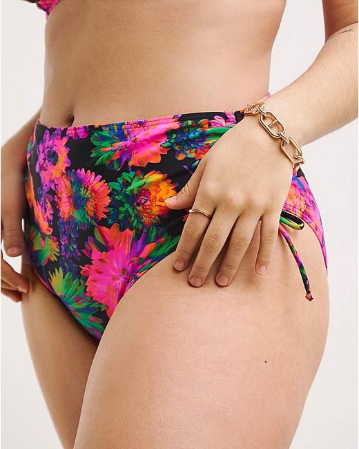 Simply Be Pink Bikini Bottom