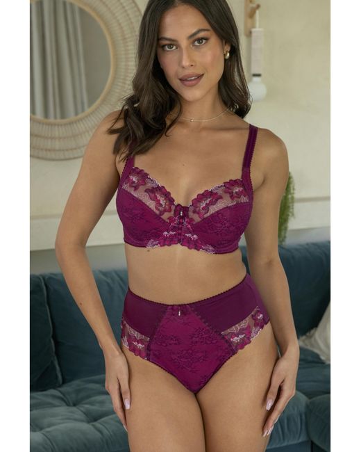 Pour Moi Red Pour Moi Sofia Full Cup Bra