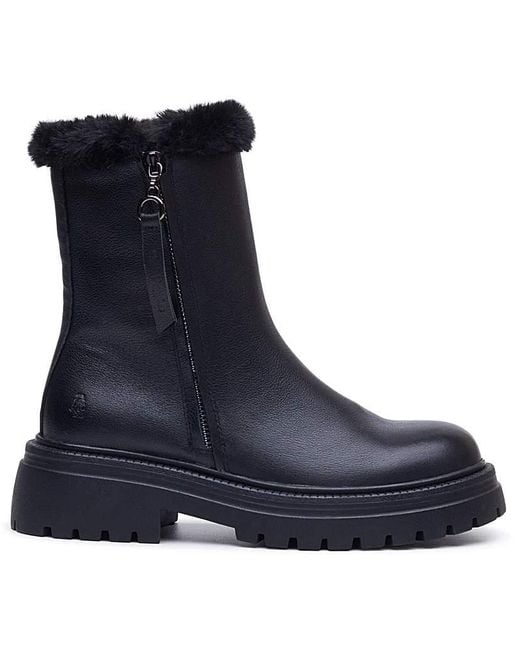 Hush Puppies Blue Rosalind Boot