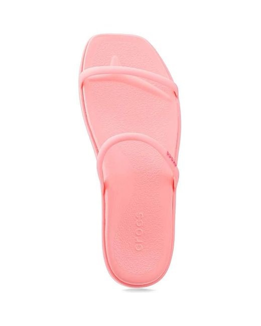 CROCSTM Pink Miami Two Strap Sandal