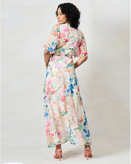 Hope & Ivy White Michelle Dress