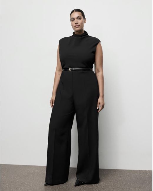 Mango Black Jumpsuit
