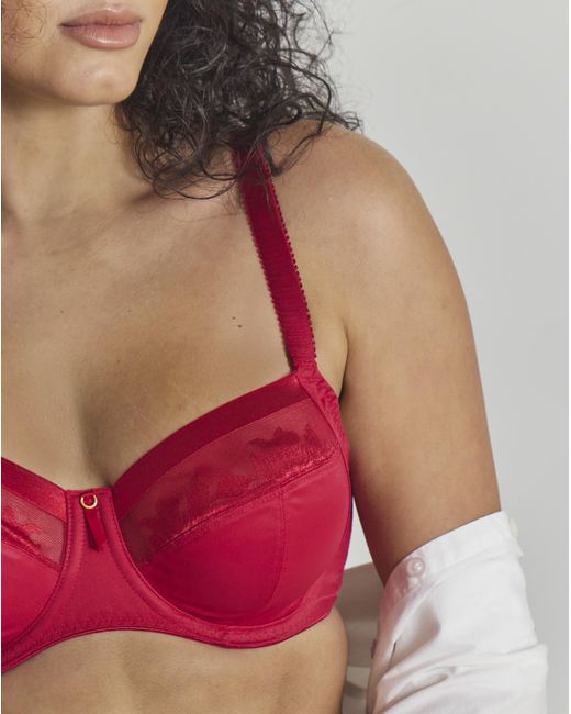 Fantasie Red Illusion Full Cup Bra
