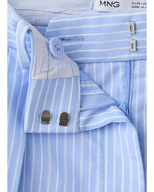 Mango Blue Trousers Saly