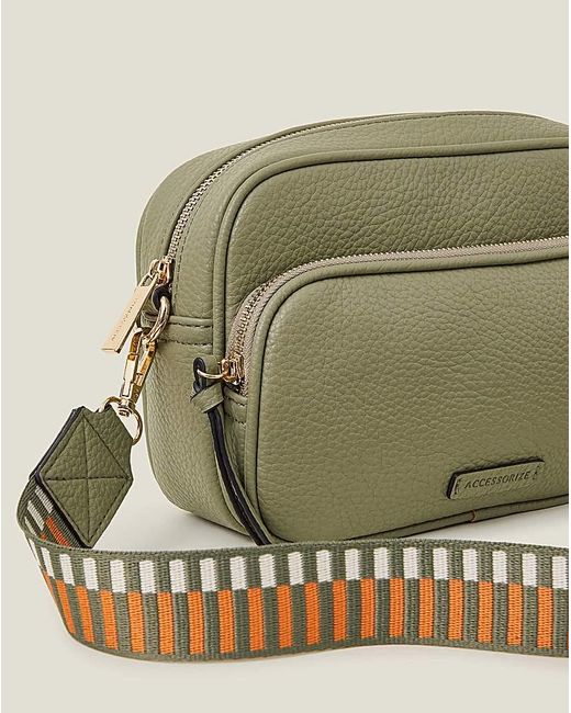 Accessorize Green Double Zip Camera Bag
