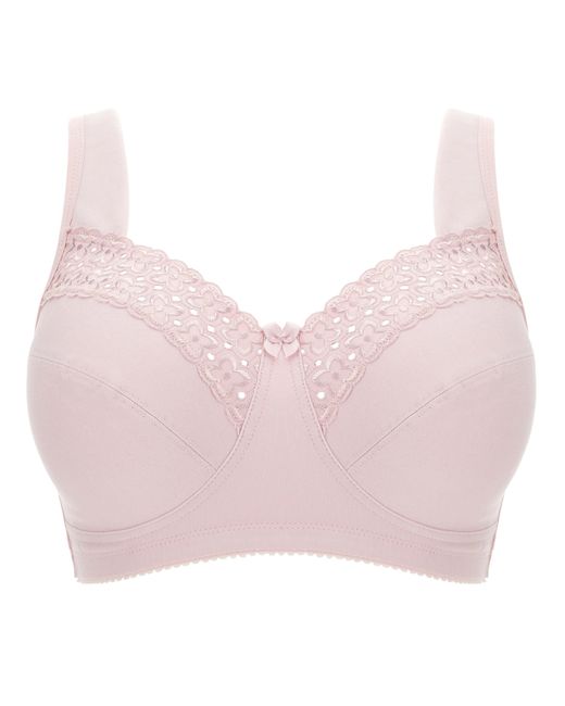 Miss Mary Of Sweden Pink Miss Mary Broderie Anglaise Bra