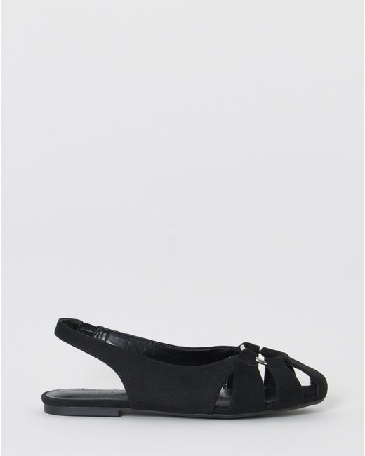 Simply Be Natural Ring Detail Ballerinas Wide Fit