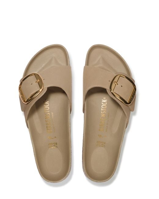 Birkenstock Natural Madrid Lea Buckle Sandals