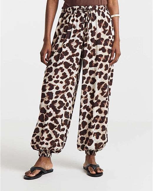 Simply Be White Balloon Trouser