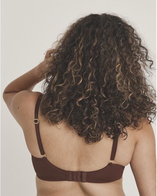 Pretty Secrets Brown 2 Pack Ella Plunge Wired Bras
