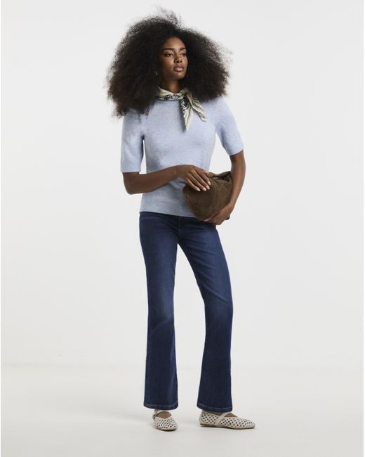 Levi's|Levis Blue Levi's 726 High Rise Straight Jeans
