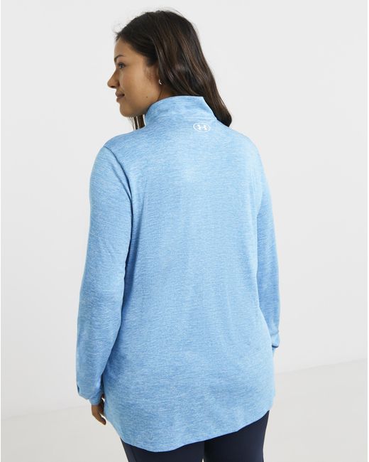 Under Armour Blue 1/2 Zip Top