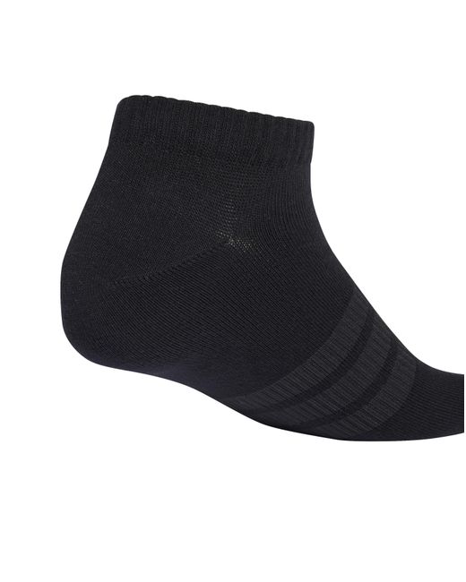 Adidas Blue Essential 3 Pack Trainer Socks