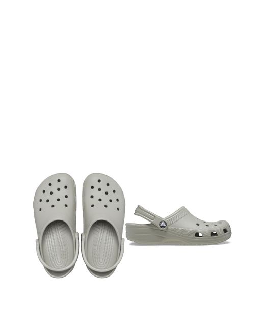 CROCSTM Gray Classic Clog Standard Fit