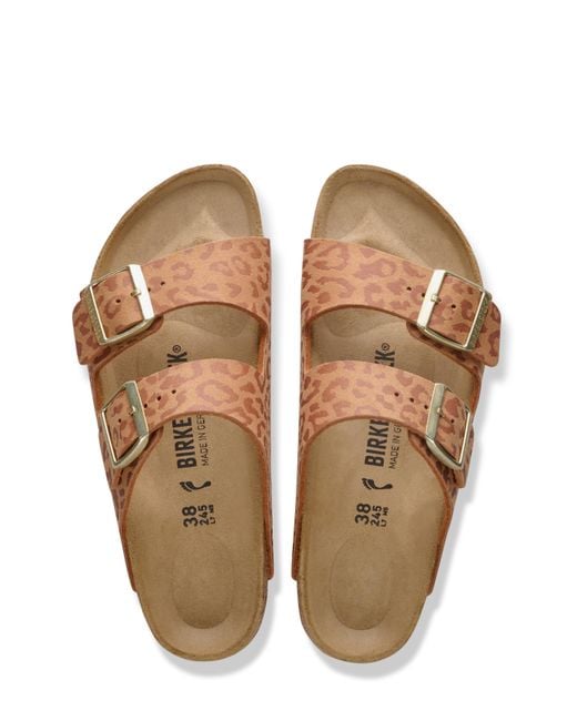 Birkenstock Brown Arizona Print Sandals