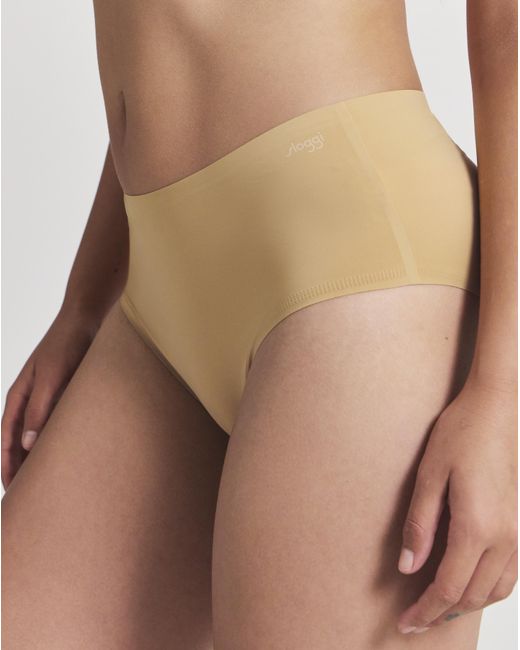 Sloggi Natural (2 Pack) Zero One Midi Knickers