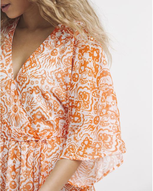 Lovedrobe Orange Dress